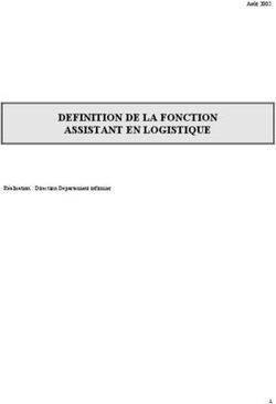DEFINITION DE LA FONCTION ASSISTANT EN LOGISTIQUE
