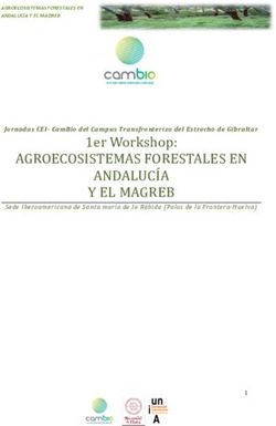 AGROECOSISTEMAS FORESTALES EN - ANDALUCI A 1er Workshop: UPO