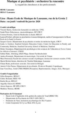 Musique et psychiatrie : orchestrer la rencontre - hypotheses.org