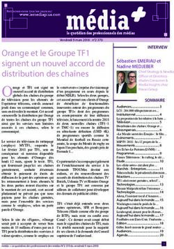 Orange et le Groupe TF1 signent un nouvel accord de distribution des chaînes - média+