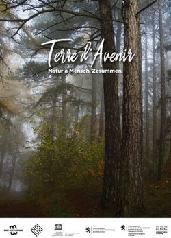 Terre d'Avenir Natur a Mënsch. Zesummen - gouvernement.lu