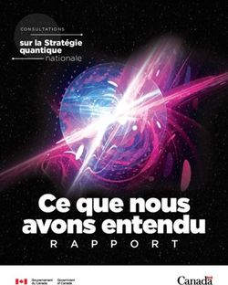 Ce que nous avons entendu - sur la Strat&eacute;gie quantique nationale