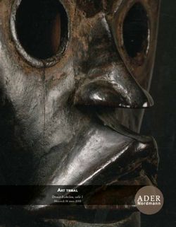 ART TRIBAL Drouot-Richelieu, salle 1 - Mercredi 14 mars 2018