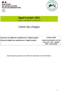 Cahier des charges Appel &agrave; projets 2021 - Jardins partag&eacute;s et collectifs