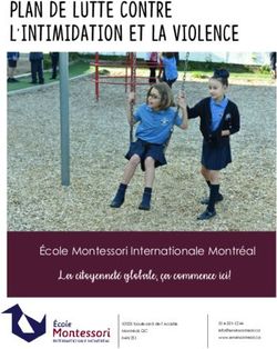 Plan de lutte Contre l'intimidation et la violence - La citoyennet&eacute; globale, &ccedil;a commence ici! - &Eacute;cole ...