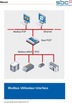Modbus-TCP Ethernet Saia PCD