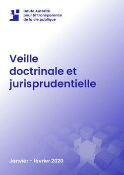 Veille doctrinale et jurisprudentielle - Janvier - f&eacute;vrier 2020
