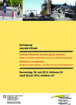 Fachtagung Journ&eacute;e d'&eacute;tude Sch&ouml;nes Flanieren braucht gutes Sanieren