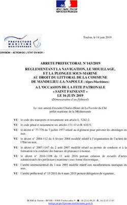 ARRETE PREFECTORAL N 143/2019 REGLEMENTANT LA NAVIGATION, LE MOUILLAGE, ET LA PLONGEE SOUS-MARINE AU DROIT DU LITTORAL DE LA COMMUNE
