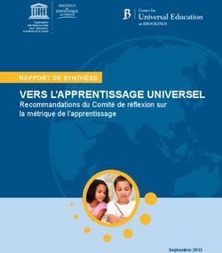 Vers l'apprentissage uniVersel - Recommandations du Comité de réflexion sur la métrique de l'apprentissage