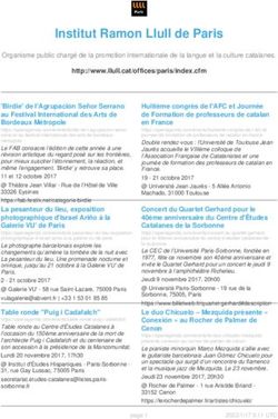 Institut Ramon Llull de Paris - OpenAgenda