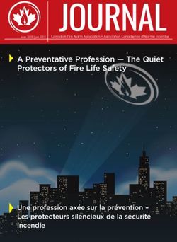 JOURNAL - Canadian Fire Alarm Association