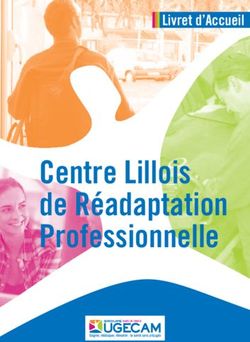 Centre Lillois de R&eacute;adaptation Professionnelle - Livret d'Accueil - CLRP