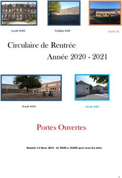 Circulaire de Rentrée Année 2020 2021