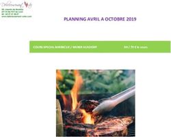 PLANNING AVRIL A OCTOBRE 2019 - COURS SPECIAL BARBECUE / WEBER ACADEMY - DELICIEUSEMENT VOTRE