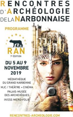 PROGRAMME MÉDIATHÈQUE DU GRAND NARBONNE MJC / THÉÂTRE + CINÉMA PALAIS-MUSÉE DES ARCHEVÊQUES IN'ESS MICRO-FOLIE - Ville de Narbonne