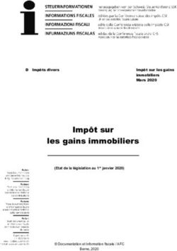 IMPÔT SUR LES GAINS IMMOBILIERS - ESTV