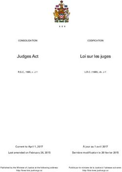 Judges Act - Legislationline