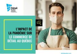 L'IMPACT DE LA PAND&Eacute;MIE SUR LE COMMERCE DE D&Eacute;TAIL AU QU&Eacute;BEC - detailquebec.com