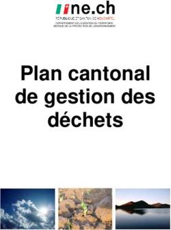 Plan cantonal de gestion des déchets - République et canton de ...