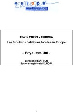 Royaume-Uni - Etude CNFPT - EUROPA Les fonctions publiques locales en Europe - par Michel SENIMON