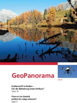 GeoPanorama Kohlenstoff im Boden hat die Bedeckung einen Einfluss? Seite 18 Pourra-t-on bientôt prédire les méga-séismes? - Portal sciences ...