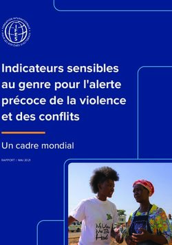 Lorem Ipsum Dolor Sit - Indicateurs sensibles au genre pour l'alerte précoce de la violence et des conflits