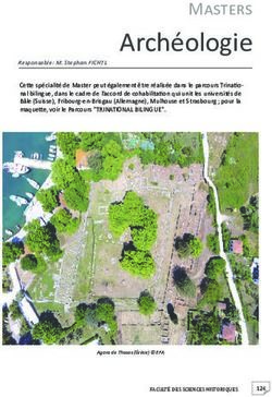 Archéologie Masters - Faculté des sciences historiques