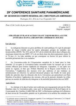 29e CONF&Eacute;RENCE SANITAIRE PANAM&Eacute;RICAINE - Pan ...