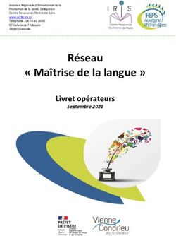 R&eacute;seau " Ma&icirc;trise de la langue " - Livret op&eacute;rateurs Septembre 2021 - IRIS 38