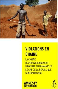 VIOLATIONS EN CHAÎNE LA CHAÎNE D'APPROVISIONNEMENT MONDIALE EN DIAMANTS ET LE CAS DE LA RÉPUBLIQUE CENTRAFRICAINE