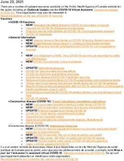 June 25, 2021 - Canadian Honey Council
