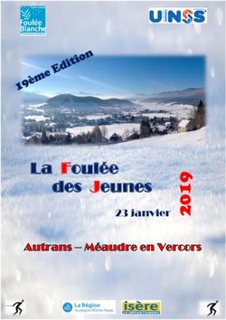 La Foulée des Jeunes - UNSS Opuss