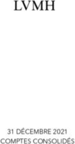 31 D&Eacute;CEMBRE 2021 COMPTES CONSOLID&Eacute;S - LVMH