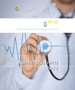 INNOV IRIS - 2013 RappoRt d'activités - Innoviris