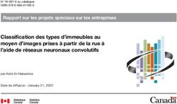 Classification des types d'immeubles au moyen d'images prises &agrave; partir de la rue &agrave; l'aide de r&eacute;seaux neuronaux convolutifs - Statistique Canada
