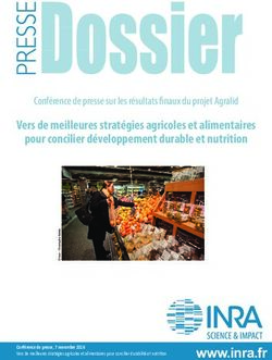 Vers de meilleures stratégies agricoles et alimentaires pour concilier développement durable et nutrition - Conférence de presse sur les résultats ...