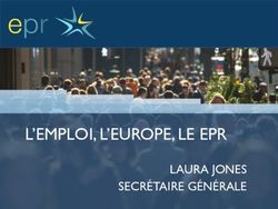 L'EMPLOI, L'EUROPE, LE EPR - LAURA JONES SECR&Eacute;TAIRE G&Eacute;N&Eacute;RALE