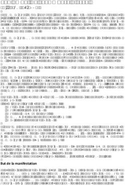 R&egrave;glement du Showmanship 2019 - Swiss Expo