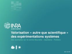 Valorisation " autre que scientifique " des expérimentations systèmes - Des exemples sur le centre Nouvelle - Aquitaine - Poitiers - Inra