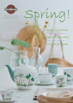 Spring! into Home wear - Sparkling newS