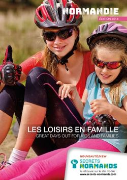 LES LOISIRS EN FAMILLE - GREAT DAYS OUT FOR KIDS AND FAMILIES - Normandie Tourisme