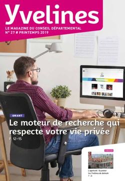 Le moteur de recherche qui respecte votre vie privée - P. 12-15 - LE MAGAZINE DU CONSEI L DÉPARTEMENTAL N 27 # PRINTEMPS 2019 - Conseil ...