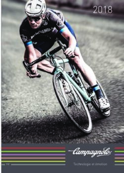 2018 Technologie et &eacute;motion - Campagnolo