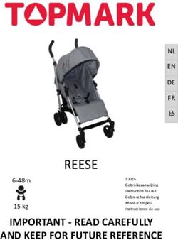 REESE IMPORTANT - READ CAREFULLY AND KEEP FOR FUTURE REFERENCE - NL EN DE FR ES - Topmark