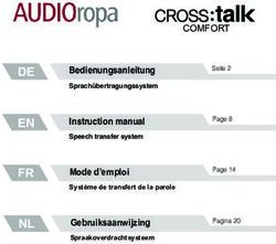 FR NL DE EN COMFORT - Humantechnik