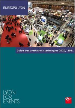 Guide Des Prestations Techniques 2020/ 2021 - Espace Exposant ...