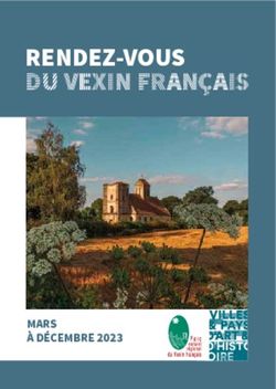 RENDEZ-VOUS DU VEXIN FRAN&Ccedil;AIS - MARS &Agrave; D&Eacute;CEMBRE 2023