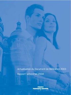 Actualisation du Document de R&eacute;f&eacute;rence 2003 Rapport semestriel 2004 - Bnains.org