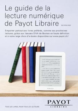 Le guide de la lecture numérique - de Payot Libraire ÉDITION 2020